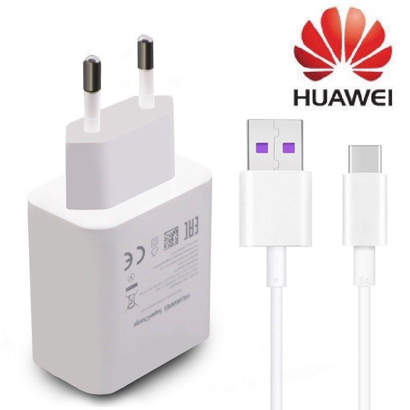 ของแท้ สายชาร์จ USB Type C และหัวชาร์จ 5A สำหรับ Huawei P9 P10 P10 Plus Mate 9 9 Pro