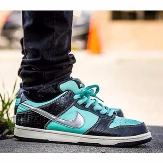 ✉◊◐%100 จุดเดิม NIKE SB DUNK LOW TIFFANY DIAMOND 304292-402