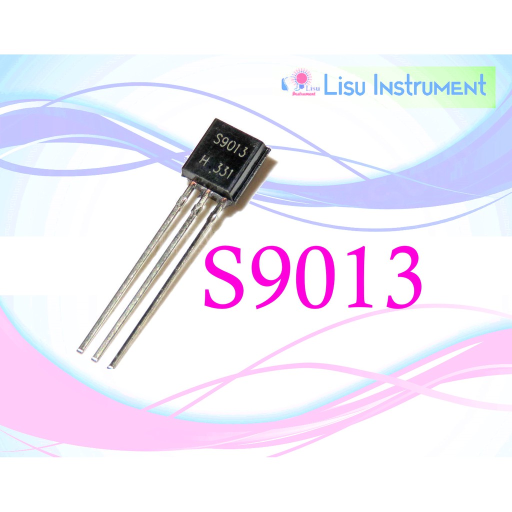 S9013 25V 500mA NPN Bipolar ทรานซิสเตอร์ BJT 9013 TO-92