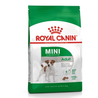 Royal canin Mini adult 8 kg อาหารสุนัขโต พันธุ์เล็ก ชนิดเม็ด MINI ADULT 8 กก