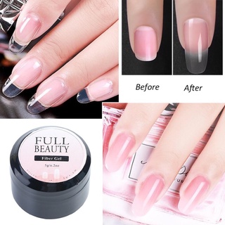 5ml เจลซ่อมเล็บ Fix Crack กาวเล็บเจล Quick UV Extension Varnishes Clear Polish Manicure เครื่องมือ