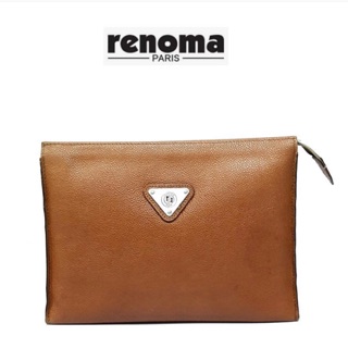 💵 คลัทช์ Renoma หนังแท้ สวย ใหม่เวอร์ 😀