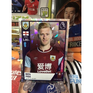 2020-21 Panini Premier League Stickers Burnley