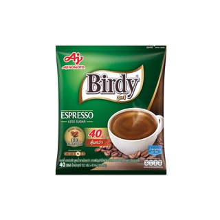 Birdy 3in1 กาแฟเอสเปรสโซ แพค 40 ซอง