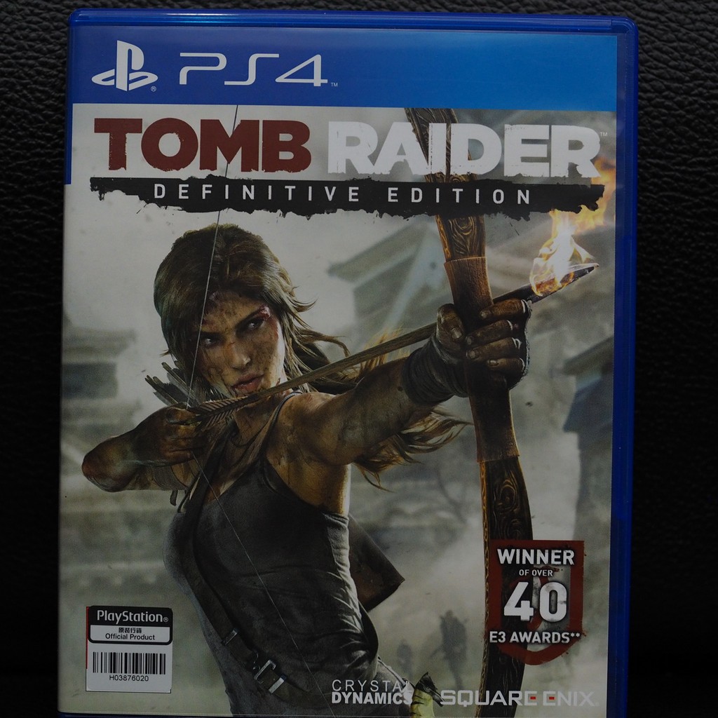 แผ่นเกมส์ PS4 : Tomb Raider: Definitive Edition (มือสอง)