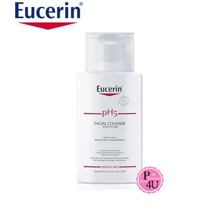 Eucerin pH5 Sensitive Facial Cleanser 100 ml. - ผลิตภัฑณ์ทำความสะอาดผิวหน้า สำหรับผิวบอบบางแพ้ง่าย