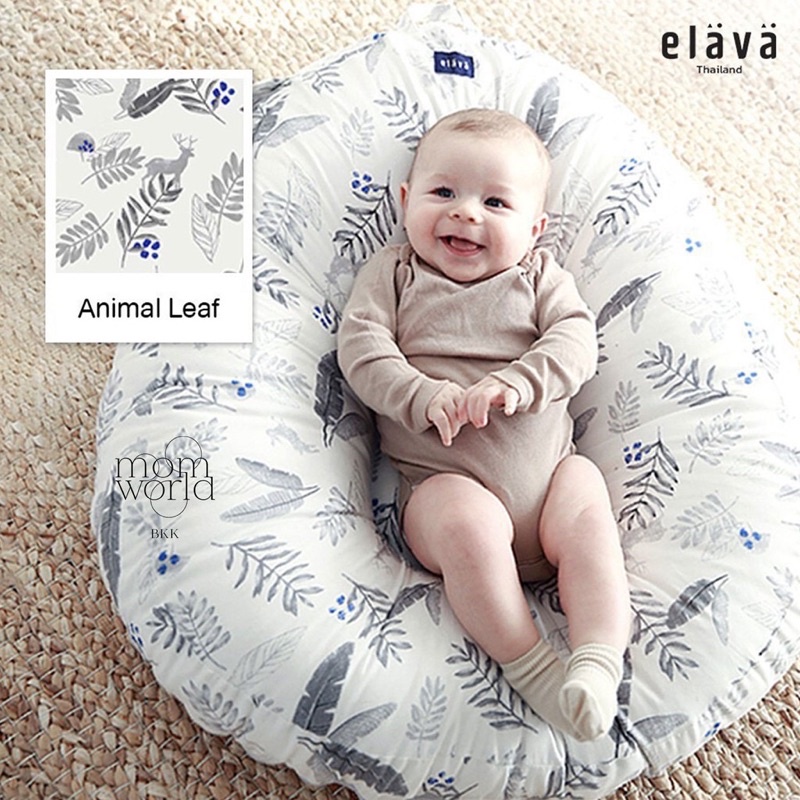ELAVA - Dual ที่นอนกันกรดไหลย้อน Animal Leaf