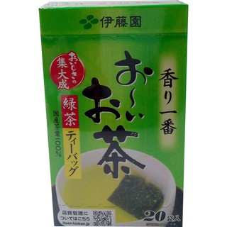 Etoen Green Tea Tbags 40g เอโตเอ็นถุงชาเขียว 40 กรัม