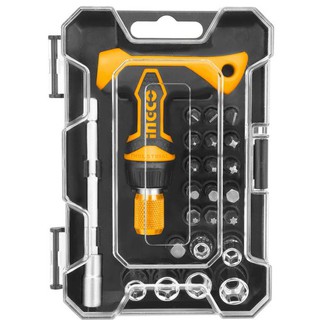 ชุดไขควง/ลูกบล็อค 24 ชิ้น รุ่น HKSDB0188 ( T-handle wrench screwdriver set )