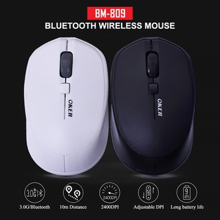 เมาส์ไร้สาย OKER Mouse Bluetooth BM-809