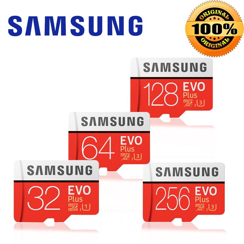 SAMSUNG Micro SD Card 512g 64GB Class10 Microsd 32GB 128GB Memory Card EVO+ C10 TF tarjeta micro sd carte 64G U3 U1
