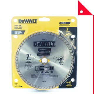 DEWALT : DWTDW4712* ใบตัด DHigh Performance Masonry Diamond Blade 7 Inch.