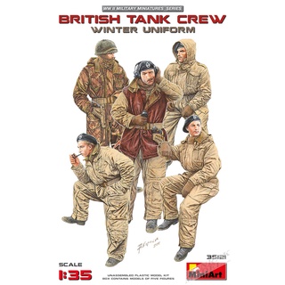 MI35121 35121 BRITISH TANK CREW. WINTER UNIFORM 1/35