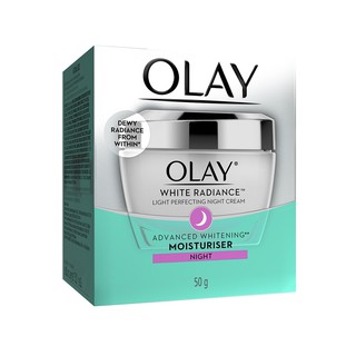 Olay White Radiance Light Perfecting Night Cream โอเลย์ ไวท์เรเดียนซ์ ไลท์ เพอร์เฟคติ้ง ไนท์ครีม