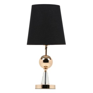 Table lamp TABLE LAMP CARINI MT5020 BLACK/GOLD The lamp Light bulb โคมไฟตั้งโต๊ะ ไฟตั้งโต๊ะ CARINI MT5020 สีดำ/ทอง โคมไฟ