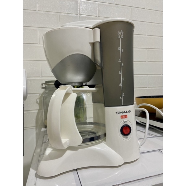 Sharp เครื่องชงกาแฟไฟฟ้า HM-80L(W)
