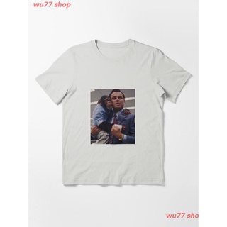 2022 The Wolf Of Wall St. Essential T-Shirt เสื้อยืด ดพิมพ์ลาย ดผ้าเด้ง คอกลม cotton ความนิยม discount Unisex