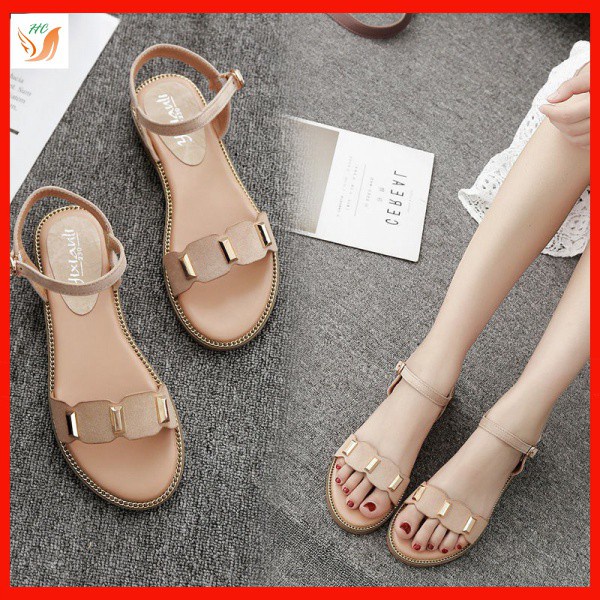 Women S Shoes Women S Sandals Slipper 21 Summer New Style 14 Girls Korean Girls 13 Junior High School Students Middle School Children 15 Years Old Flat Leather Sandals ราคาท ด ท ส ด