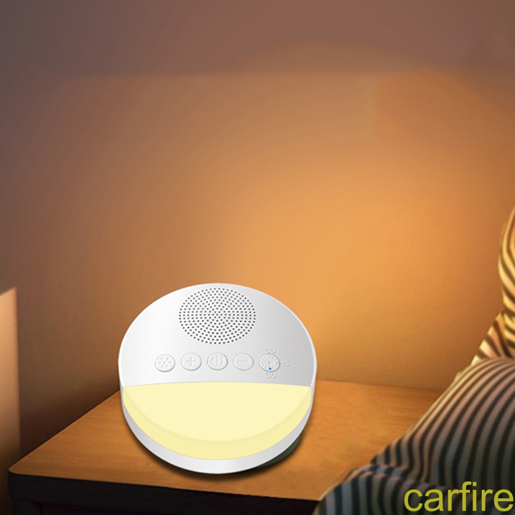 [ff86]White Noise Machine Baby Sleep Soother Sound Player Night Light