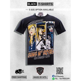 เสื้อยืดNTS รุ่น ROC-GUNS N ROSE2