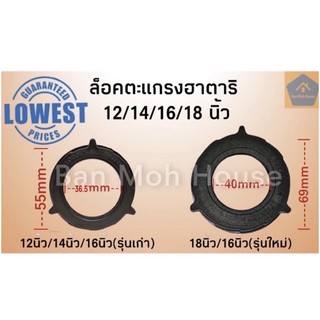 ล็อคตะแกรงพัดลม ฮาตาริ 12",14",16",18" รุ่นเก่า/รุ่นใหม่, Grille Ring Locker Hatari