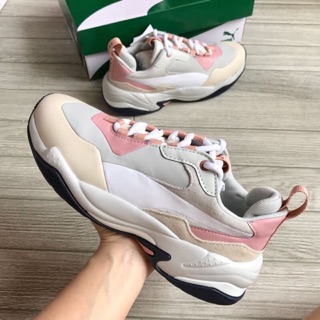 รองเท้า Puma Thunder Spectra สีครีม ชมพู/พีช เบจ ของแท้