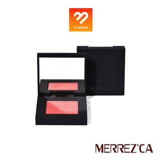 บลัช Merrezca Getting Ready For Cheek Color เมอเรซก้า ชีคคัลเอร์ บลัชออน ปัดแก้ม ตลับดำ