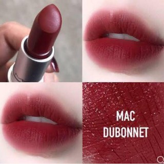 ลิป สี Dubonnet - Mac amplified  cream lipstick rouge a levres 3g.