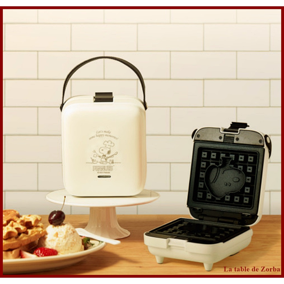 Starting[Korea] Snoopy Sandwich Waffle Toast maker KMU6 6ir3bc5wo8