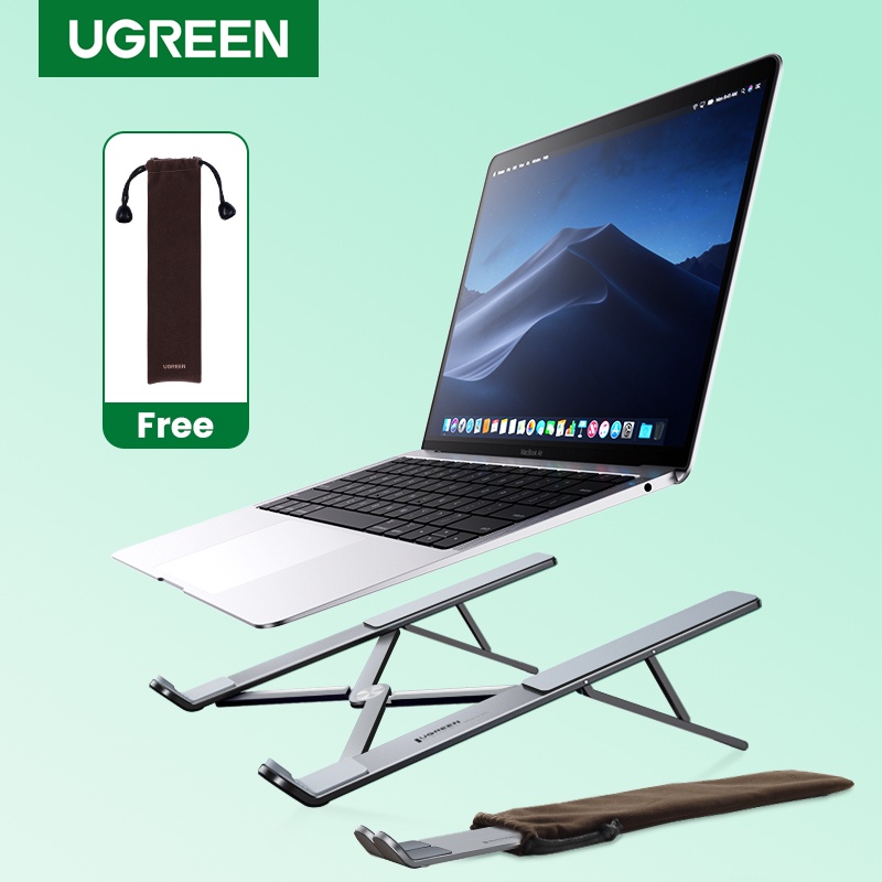 UGREEN Laptop Stand Holder For MacBook Air Pro Foldable Aluminum Notebook Stand Tablet Stand Laptop PC Support Macbook S