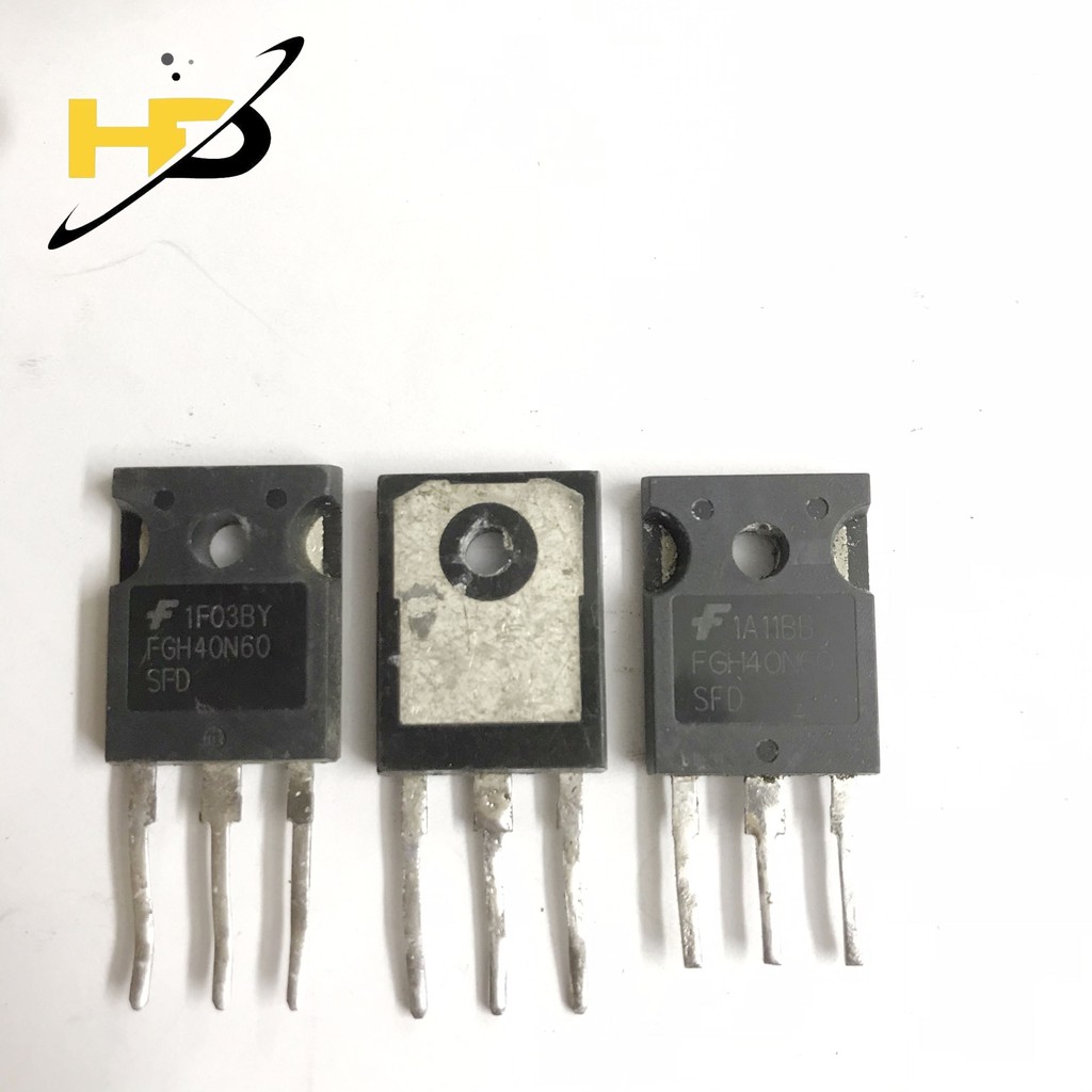 IGBT 40N60 FGH40N60SFD FGH40N60 40A 600V TO-3P ถอดชิ้นส่วนเครื่องสังกะสีดิบ 100%