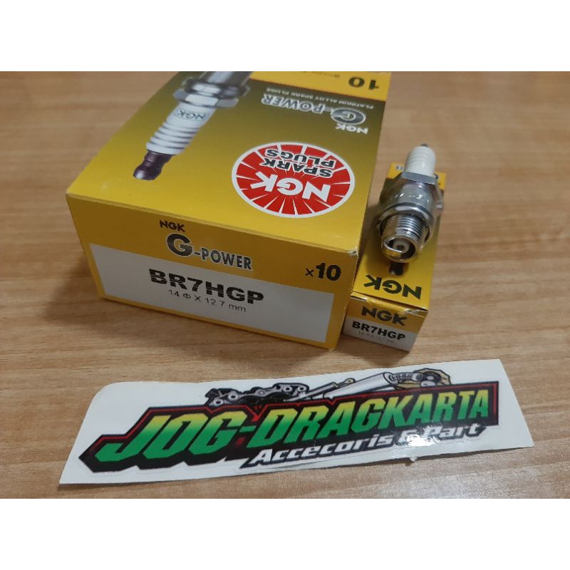 NGK G-POWER SPARK PLUG RX KING RX K RX Z RX S F1ZR F1Z VESPA 2-STROOKE RGR BR7HGP ORIGINAL NGK JAPAN