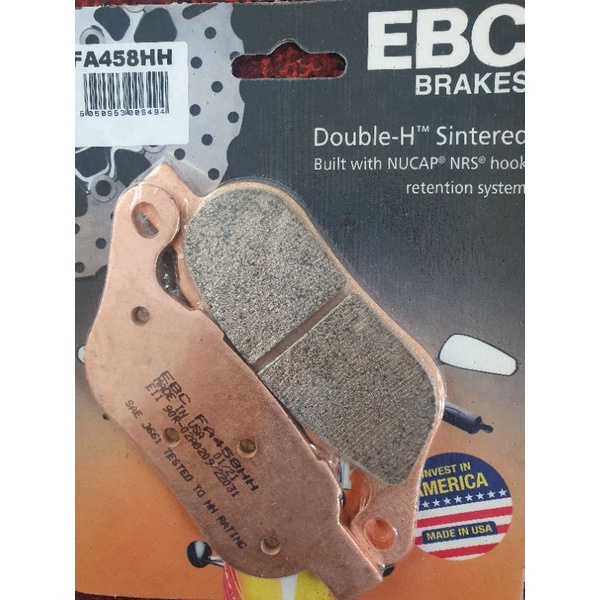 ผ้าเบรค EBC Brakes/ ผ้าหลัง Harley Davidson, Softail Fatboy, Dyna Superglide , Touring