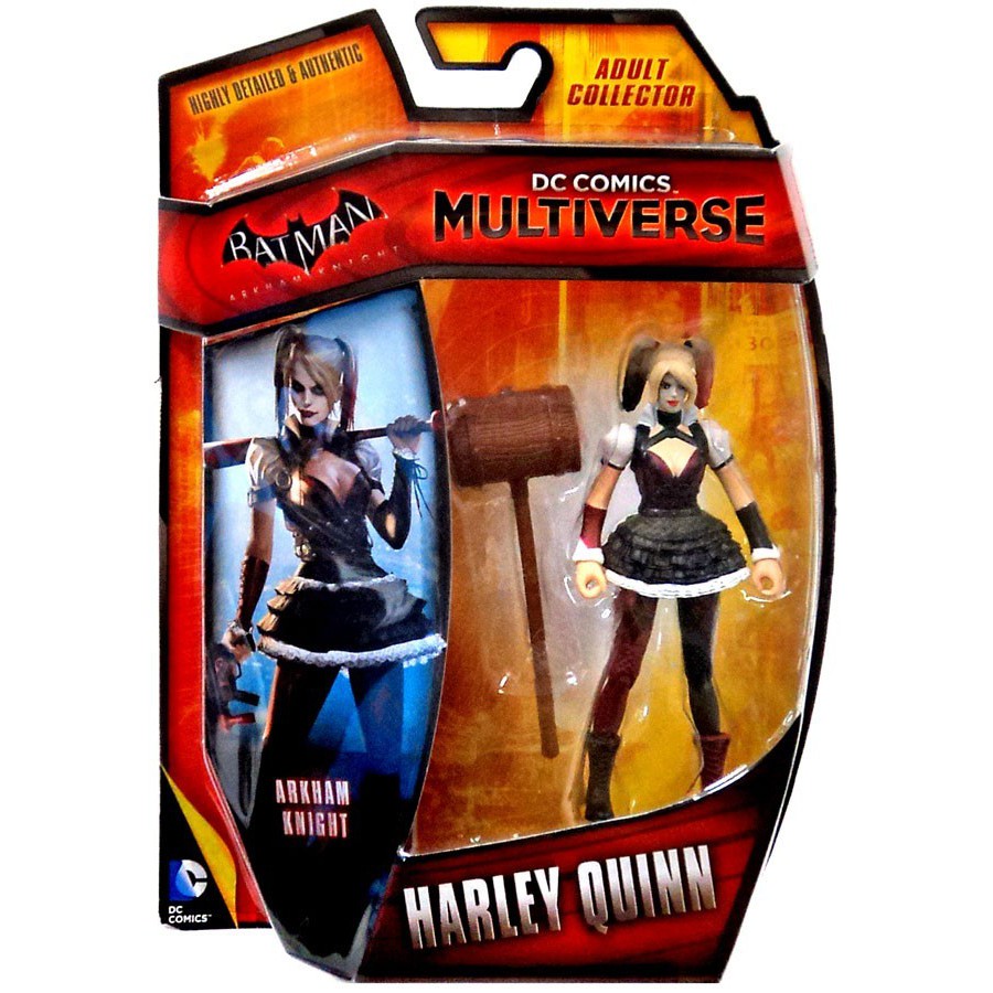 (Pre-Order) Batman Arkham Knight DC Comics Multiverse Harley Quinn Action Figure