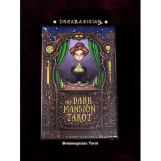 Dark Mansion Tarot Large Size ขอบทองขนาดใหญ่ ไพ่ยิปซี ไพ่ทาโร่ต์ ไพ่ออราเคิล Tarot Oracle