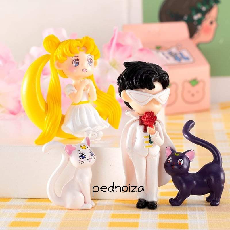 โมเดล เซเลอร์มูน Sailor moon โมเดลตกแต่ง ลูน่าร์ อาร์เทมิส
