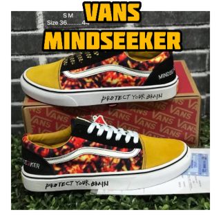 รองเท้า VANS OLD SKOOL MINDSEEKER รองเท้าผ้าใบผู้ชาย รองเท้าผ้าใบผู้หญิง รองเท้าแวนส์ ของแท้100%ไม่ผ่านQC