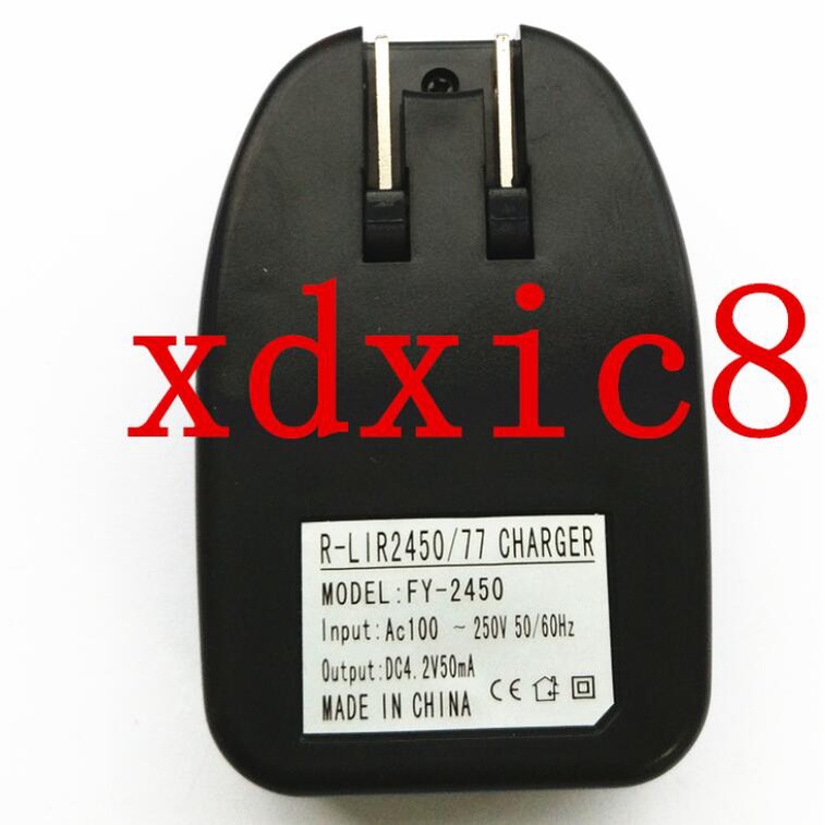 Special LIR2450 LIR2477 button rechargeable battery charger instead of CR2450 CR2477