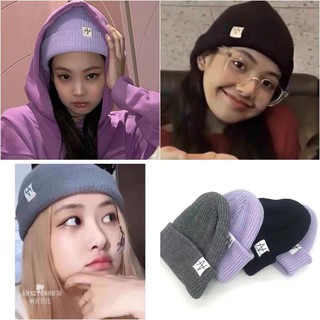 blackpink jennie lisa rose Women Korean Beanies knit Hat Warm Fashion cap