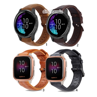 สายหนังสำหรับ Garmin Venu Sq นาฬิกาสมาร์ท