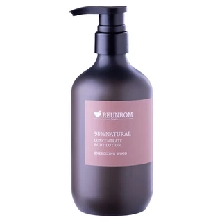 Reunrom โลชั่น ไนน์ตี้เอทเปอร์เซ็นต์เนเชอรัลคอนเซ็นเทรทบอดี้โลชั่น 500ml เอนเนอไจซิงวู้ด