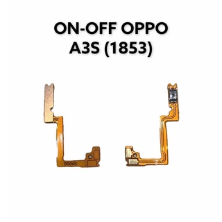 Power on-off oppo a3s cph1853(แพรตามในรูป) อะไหล่แพรสวิตช์ ปิดเปิด Power on-off