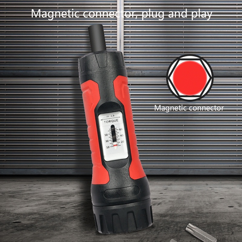 Zzz ประแจไขควงแรงบิด ปรับได้ 10-65 นิ้ว ปอนด์ สําหรับซ่อมแซมบํารุงรักษา - รูปที่ 5