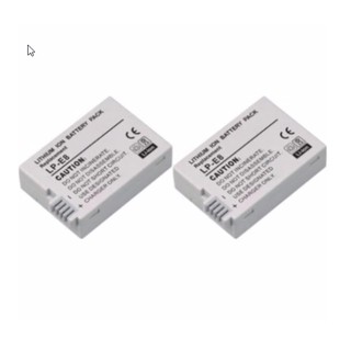 (แพ็คคู่2ก้อน ) แบตเตอร์รี่กล้อง รหัสแบต LP-E8 for Canon Camera