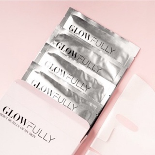 **พร้อมส่ง** (5แผ่น/กล่อง) มาส์กหน้าเนื้อเจลลี่ Glowfully H2O Jelly Mask