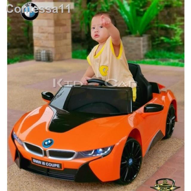 แฟชั่น☌┇▨🏎💨 BMW i8-COUPE ลิขสิทธิ์แท้💯% KIDs CAR :รถแบตเตอรี่เด็กเกรดพรีเมียม