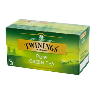 Twinings Pure Green Tea ชาทไวนิงส์ เพียว กรีนที 25*2g.