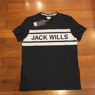 Jack Wills เสื้อยืดสีกรมท่า ซื้อจาก Hong Kongของใหม่ป้ายยังอยู่