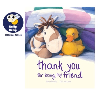 หนังสือนิทานก่อนนอน ลาย Thank You for Being My Friend สําหรับเด็กอายุ 3-6 ปี