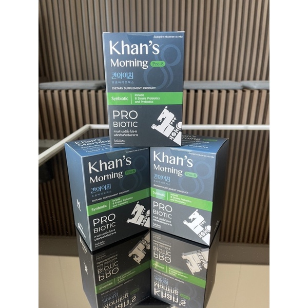 โพรไบโอติก Khan’s Morning กล่อง 30 ซอง